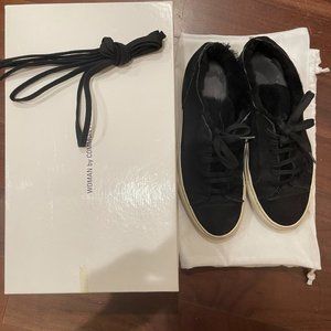 Common Projects Shearling Suede Low-top Sneaker